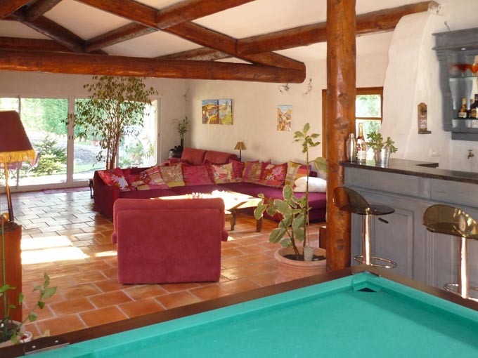 Provencal style villa in Cabries, a village south of Aix en Provence and co