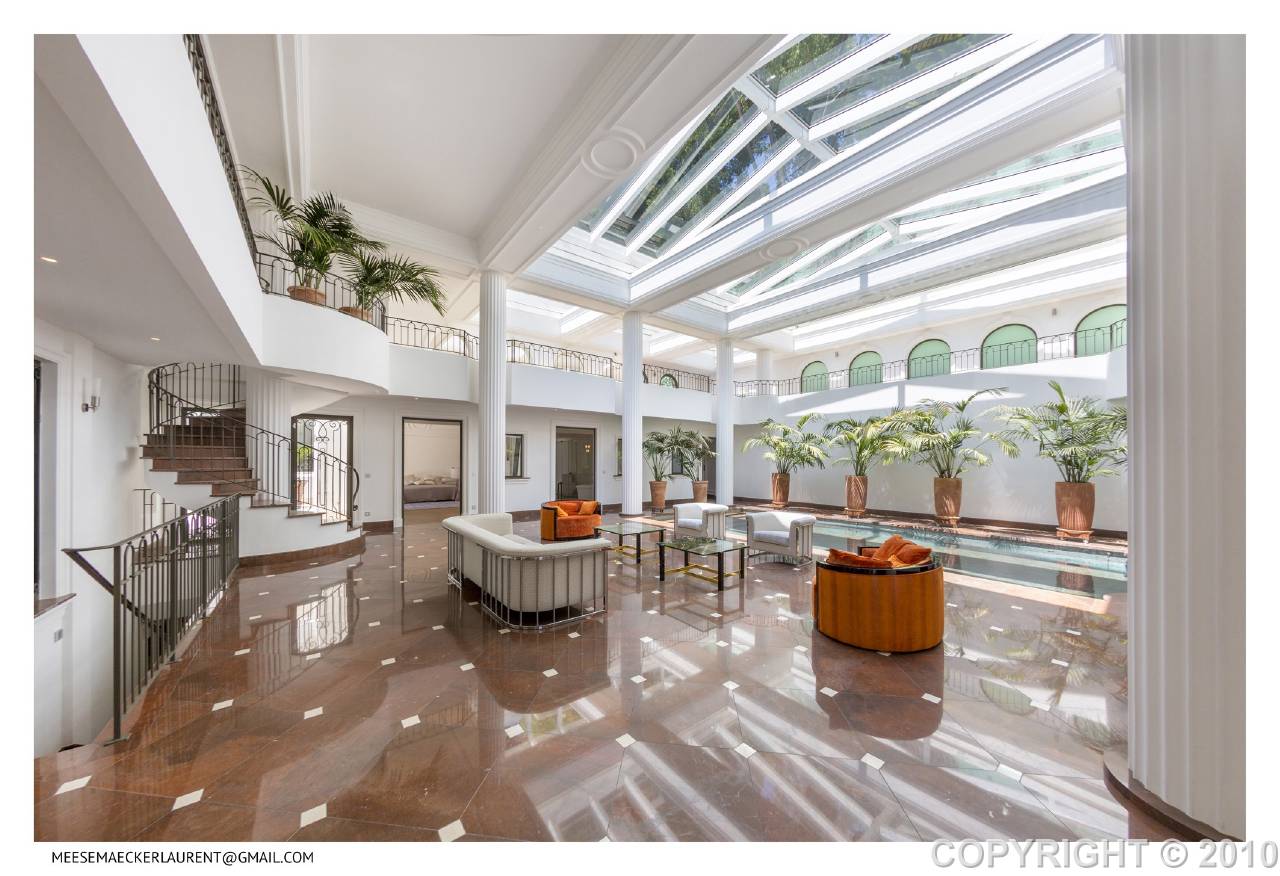 Luxury Belle Epoque villa which has been totally restored and enlarged, now