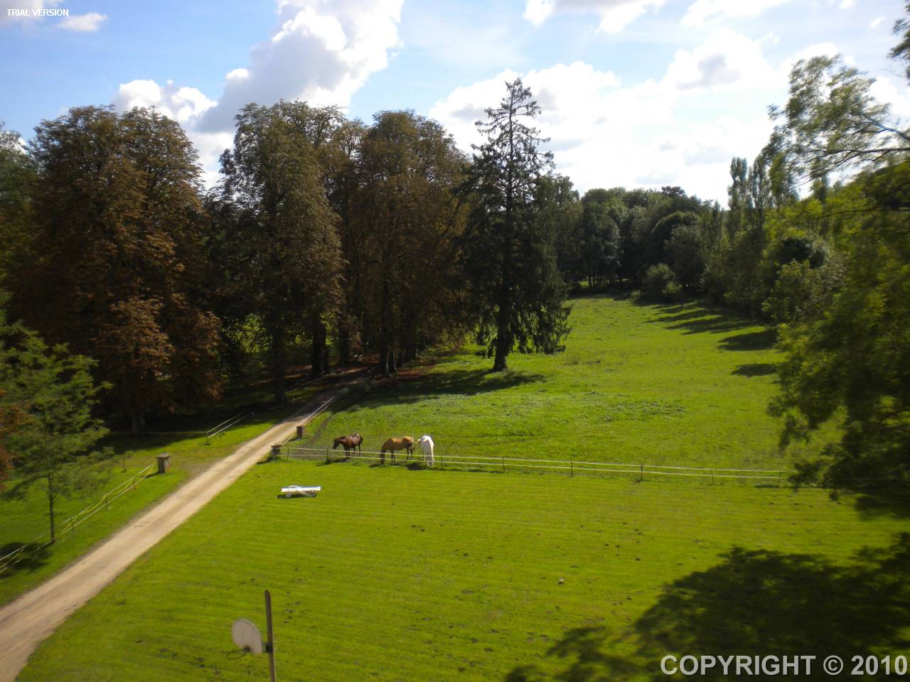 18th Century chateau located in Burgundy, at the edge of a village in a cha