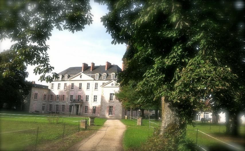 18th Century chateau located in Burgundy, at the edge of a village in a cha