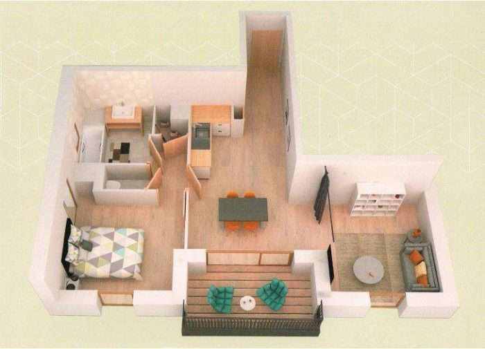 New development of 34 properties in an excellent location at the foot of th