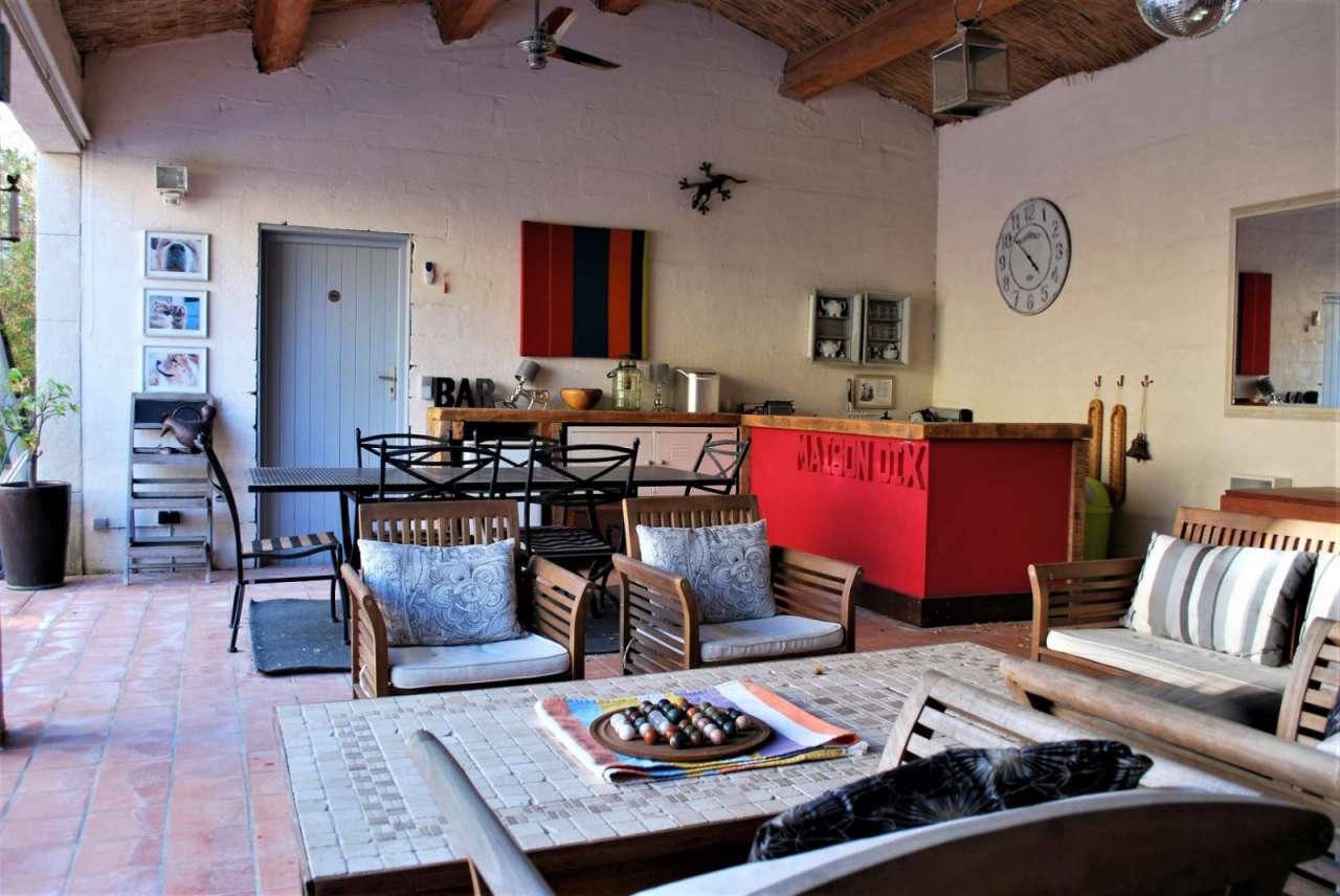 Superbly and completely renovated 7 bedroom stone built house with a total