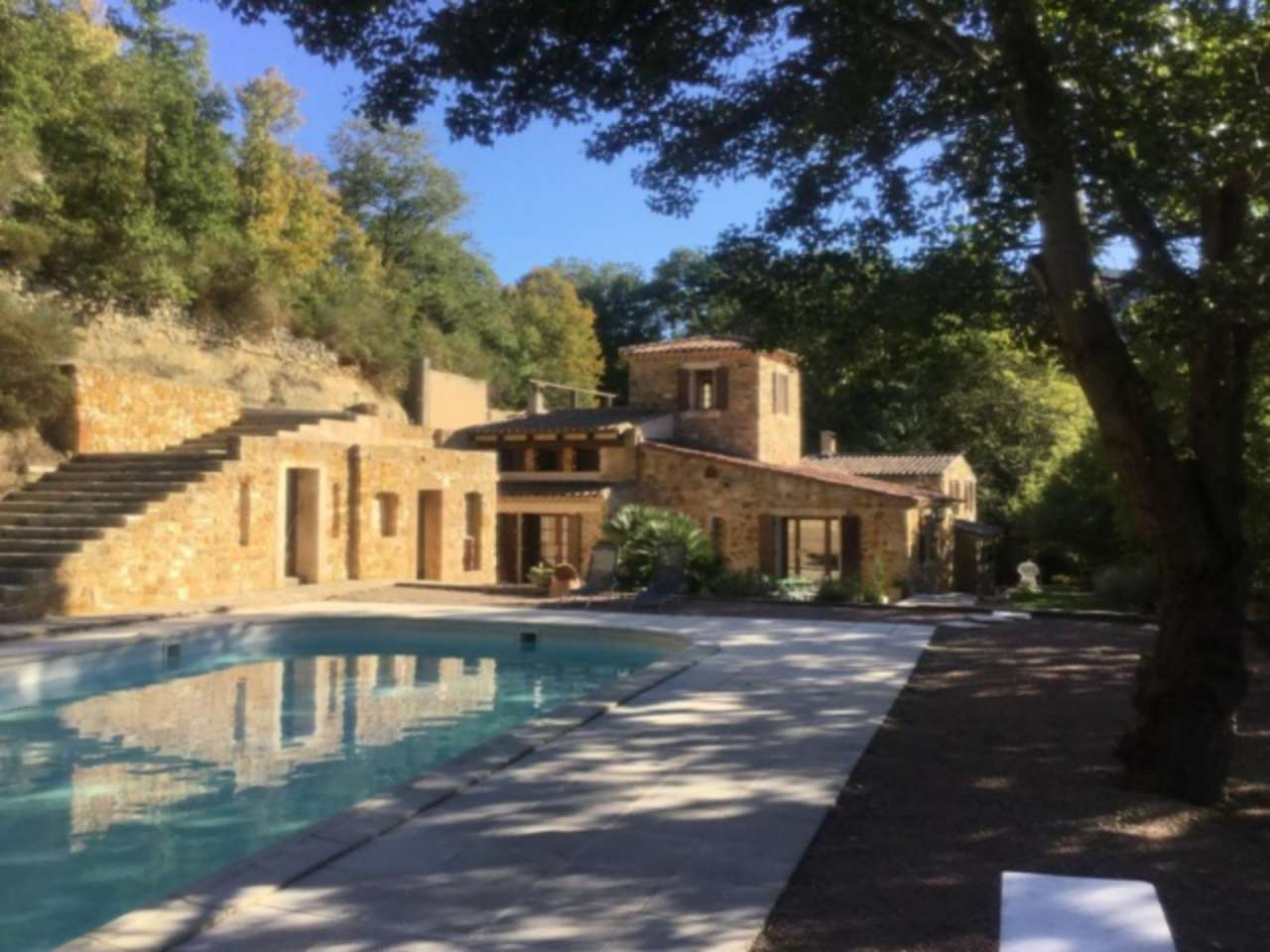 Charming 4 bedroom stone built house situated in an elevated position on th