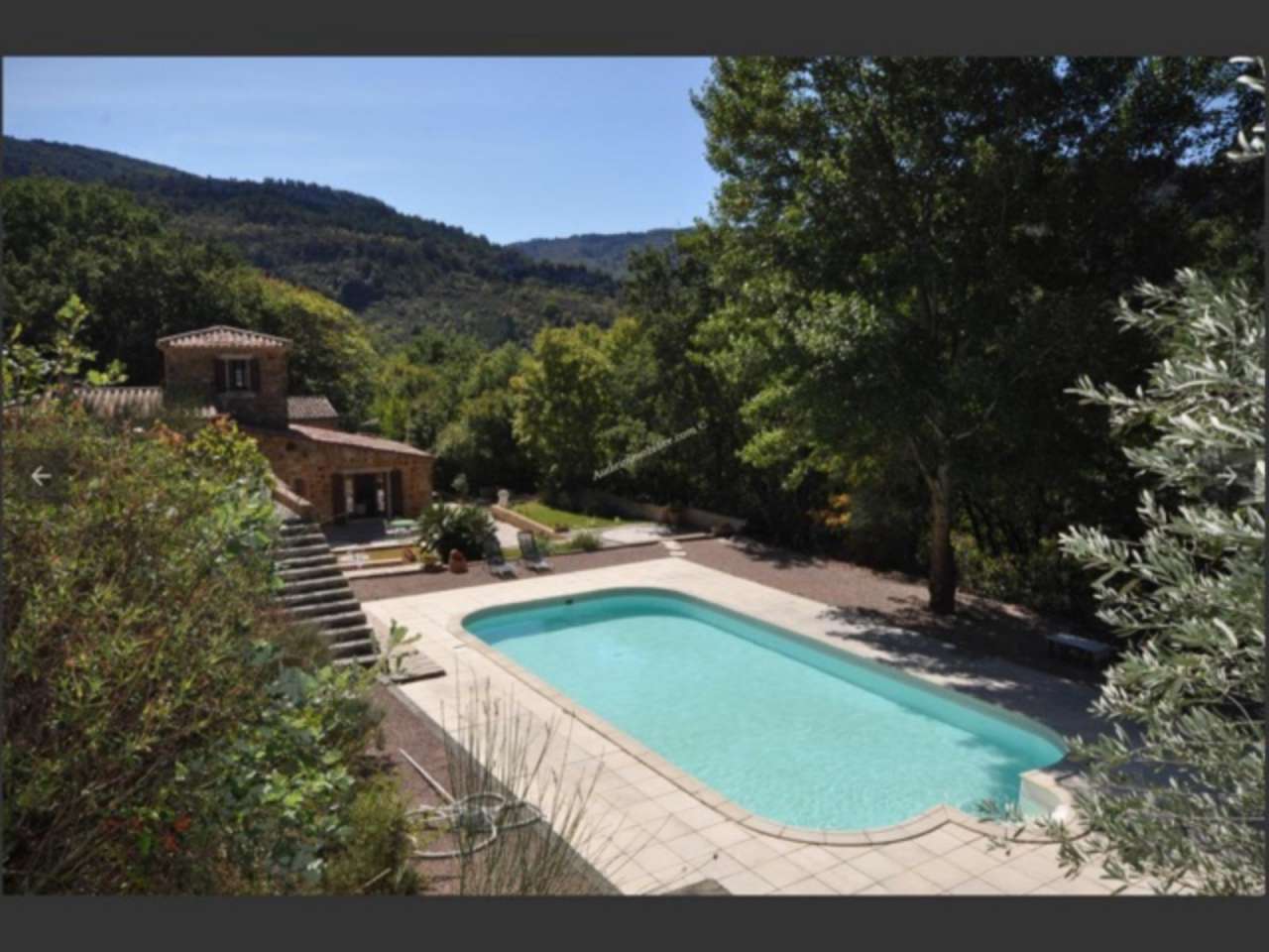 Charming 4 bedroom stone built house situated in an elevated position on th