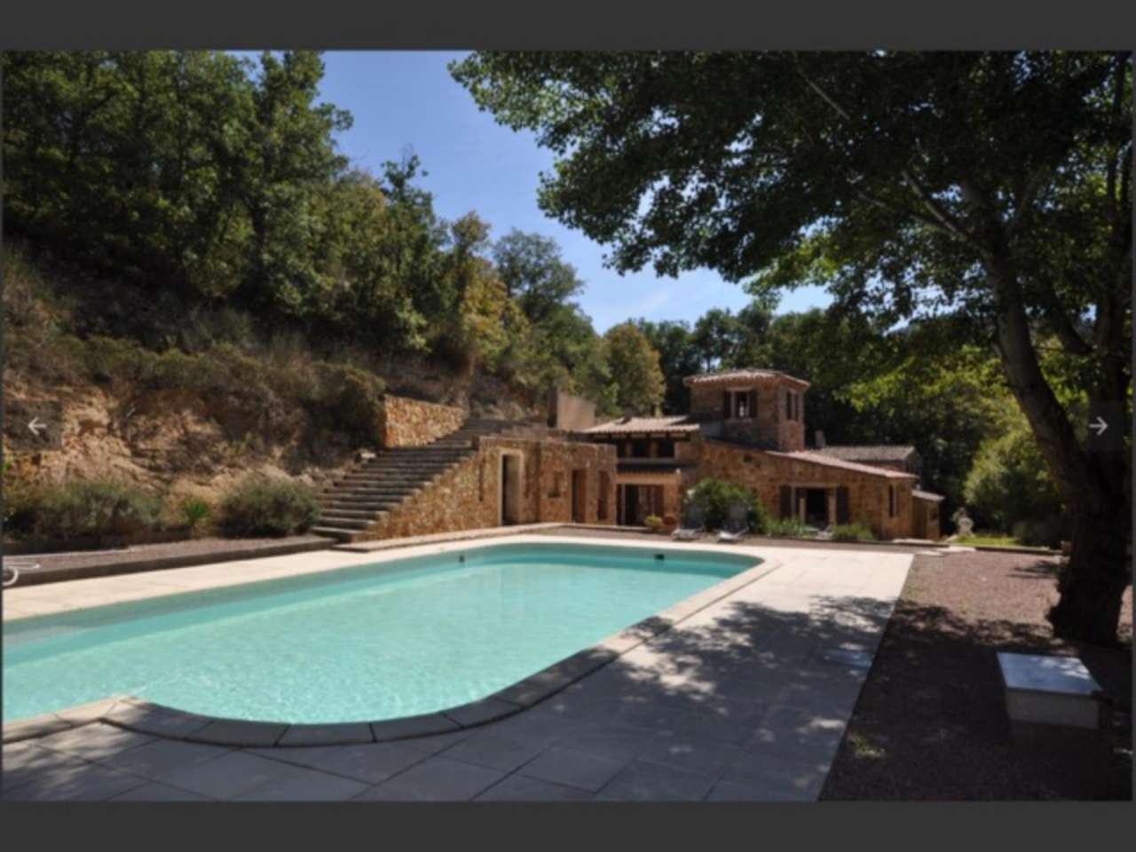 Charming 4 bedroom stone built house situated in an elevated position on th