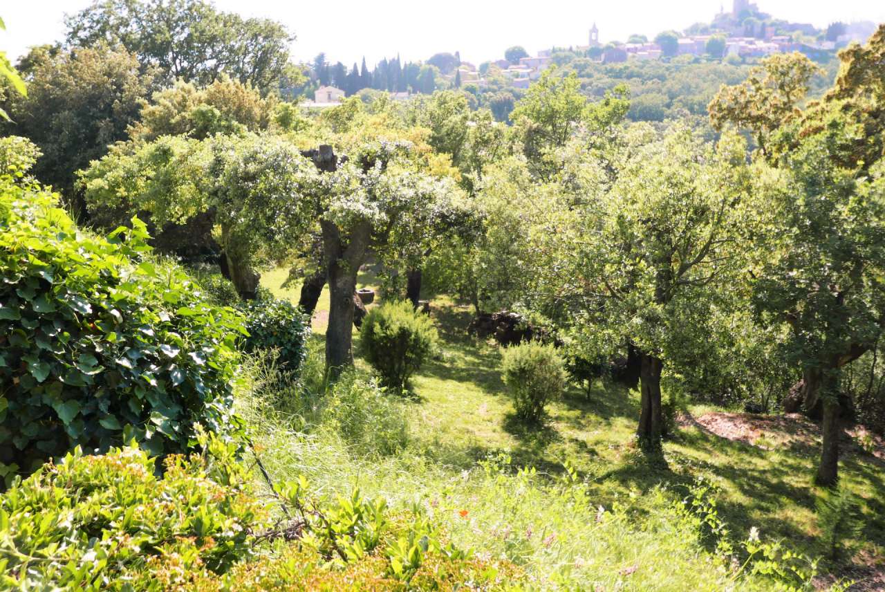 This delightful house, close to Grimaud, comes with a superb view of the Ch