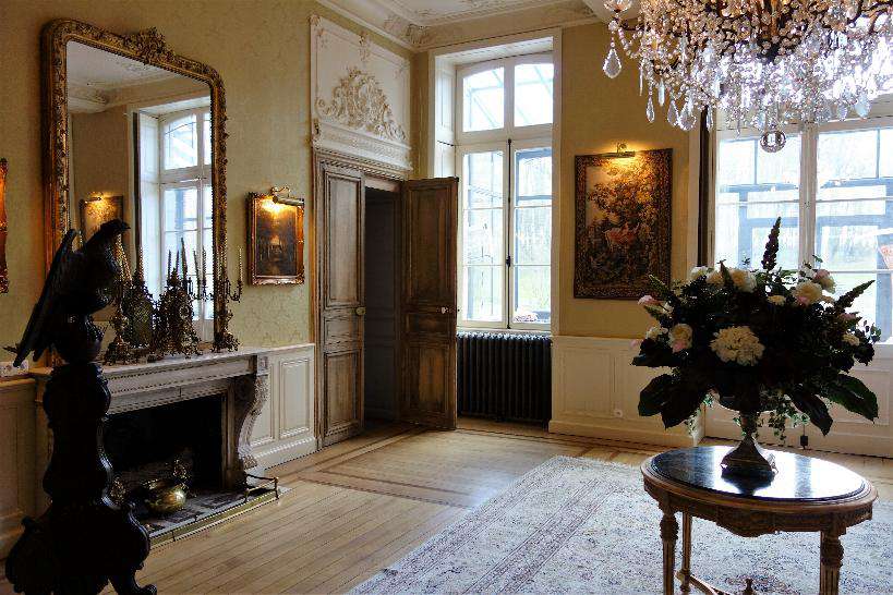 Large French Chateau located close to the Belgian border, with excellent Eu