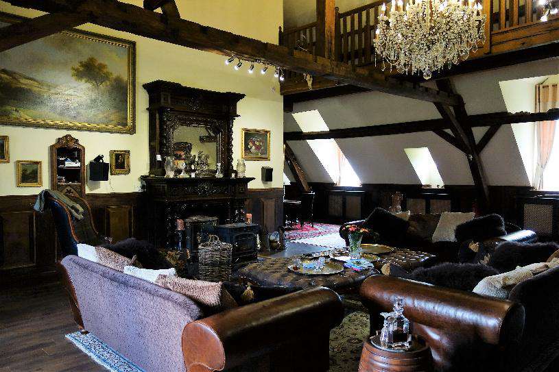 Large French Chateau located close to the Belgian border, with excellent Eu