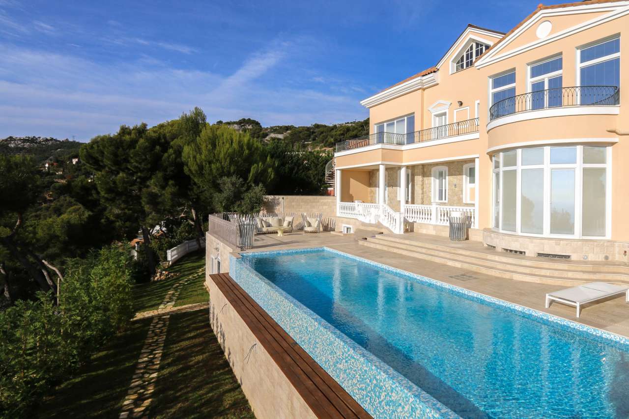 Impressive property for sale consisting of two new villas within a in a tra