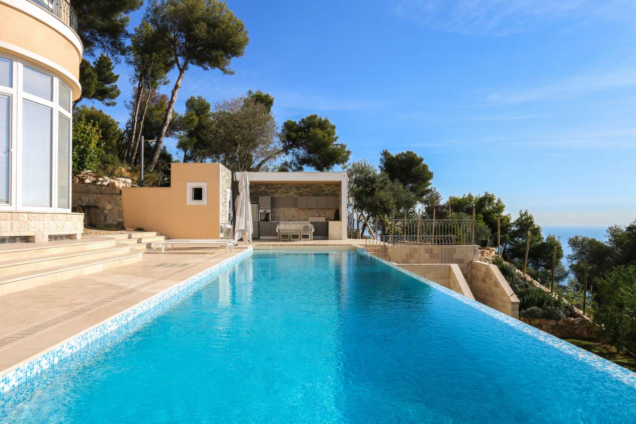 Impressive property for sale consisting of two new villas within a in a tra