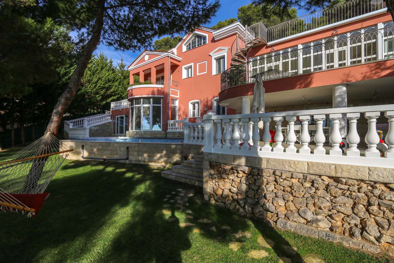 Impressive property for sale consisting of two new villas within a in a tra