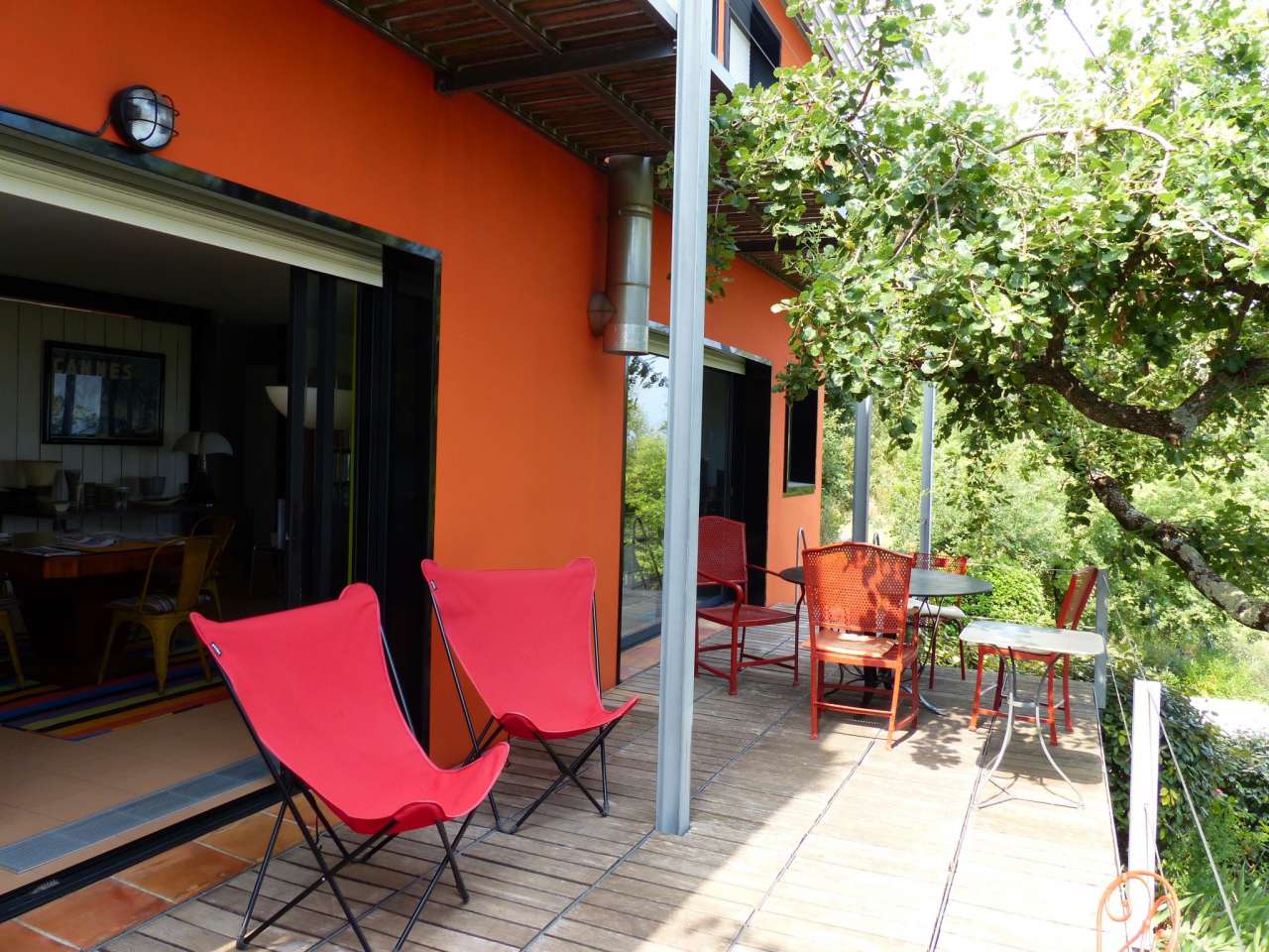 Beautiful architect designed house situated on the edge of the charming vil