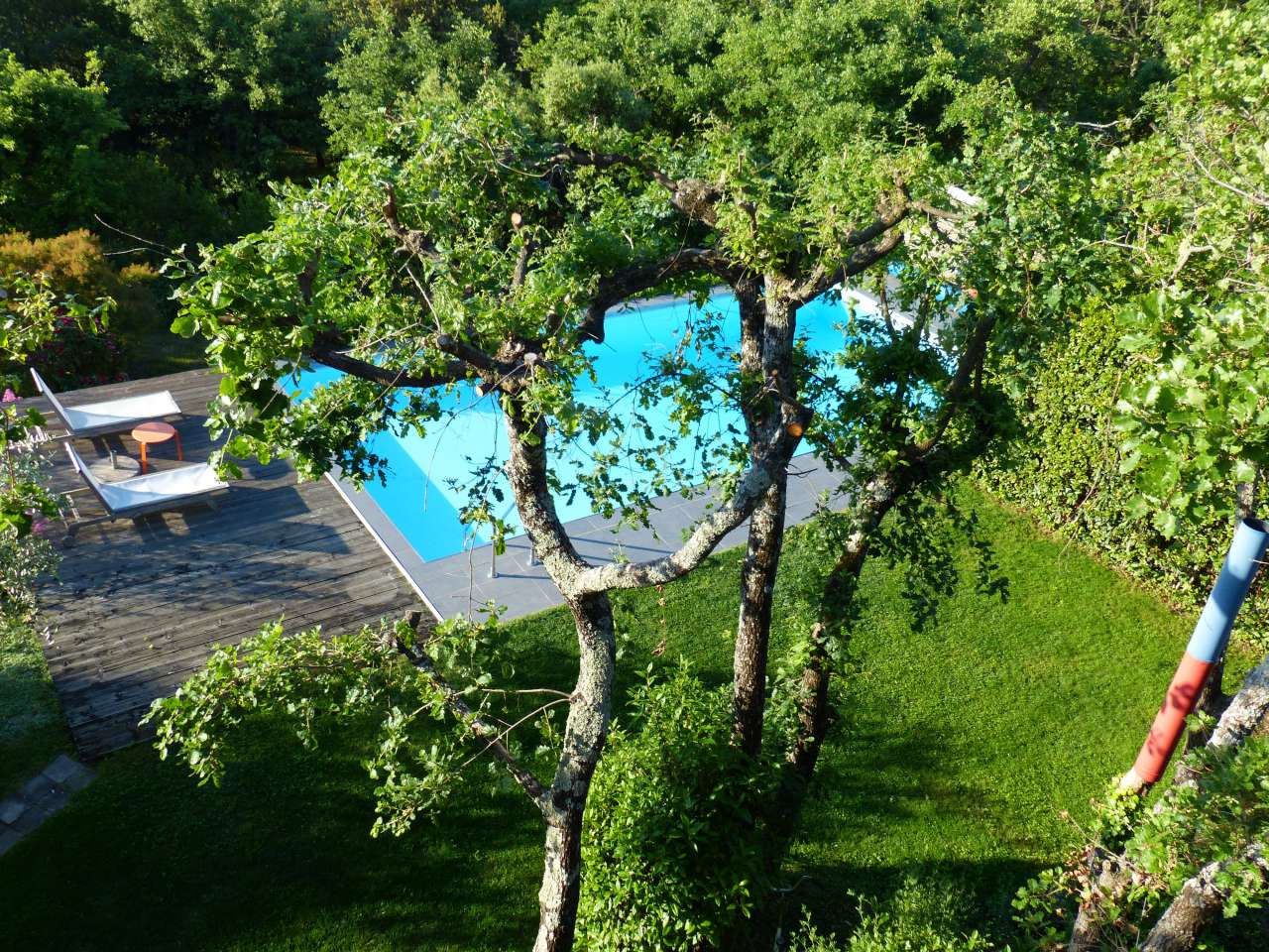 Beautiful architect designed house situated on the edge of the charming vil