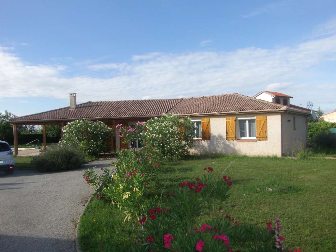 Pretty 4 bedroom villa located in a quiet area in Dalou, close to Varilhes,