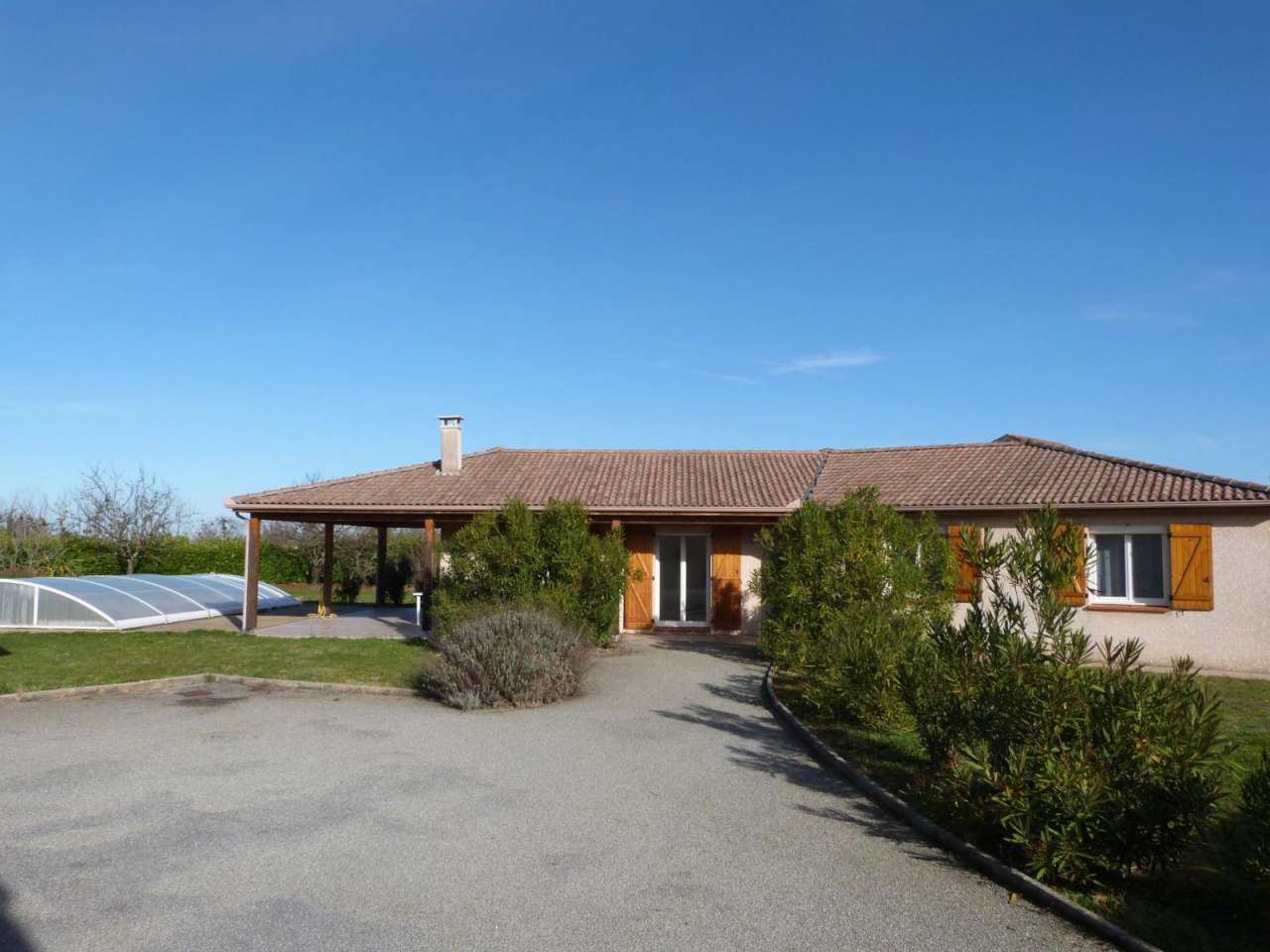 Pretty 4 bedroom villa located in a quiet area in Dalou, close to Varilhes,