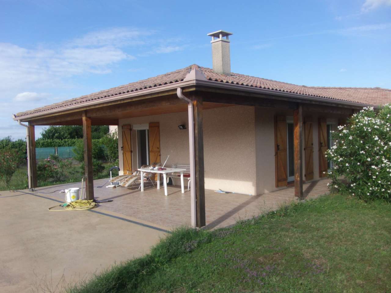 Pretty 4 bedroom villa located in a quiet area in Dalou, close to Varilhes,