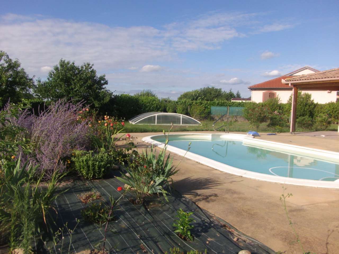 Pretty 4 bedroom villa located in a quiet area in Dalou, close to Varilhes,