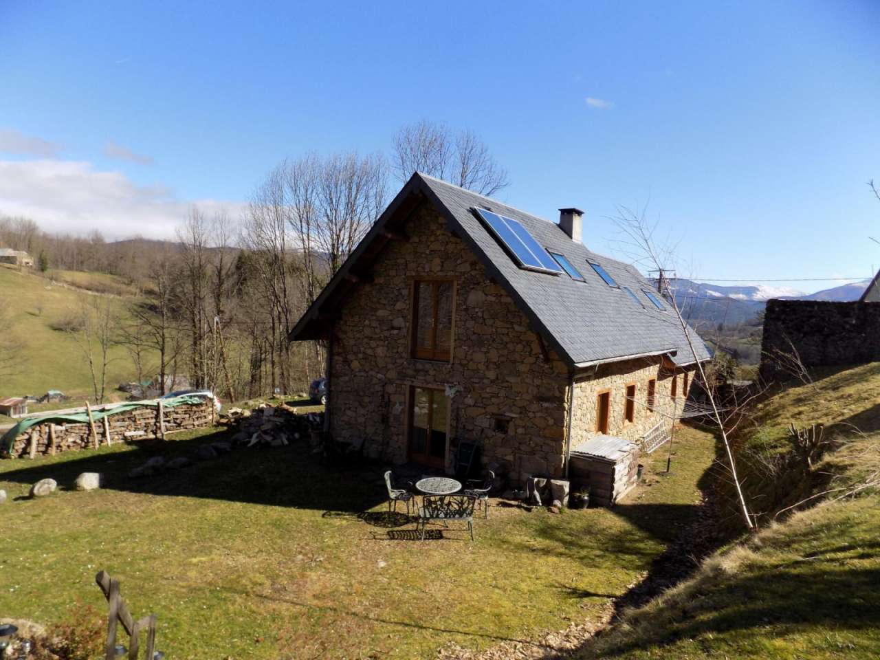Charming 3 bedroom stone built house, which was built in 2011 using origina