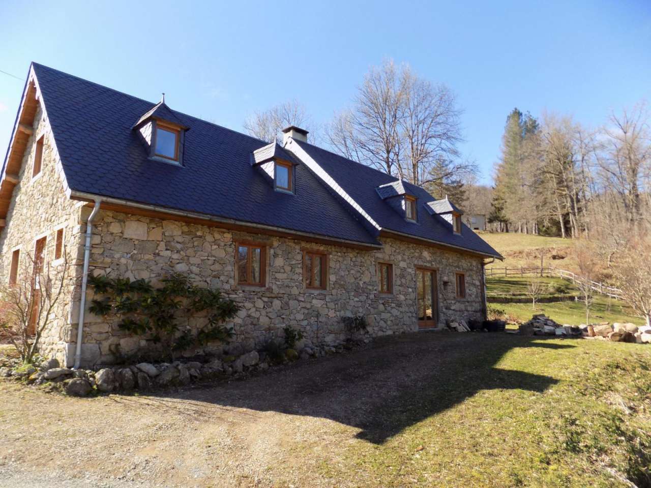 Charming 3 bedroom stone built house, which was built in 2011 using origina
