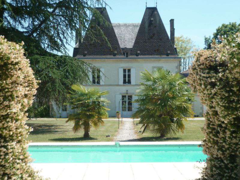 This most attractive chateau comes with 8 bedroom suites and an independent