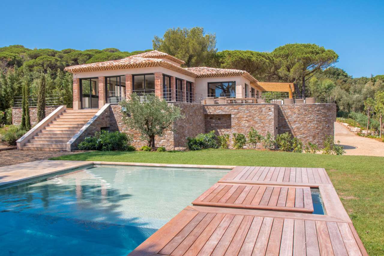 New Build 7 bedroom Villa for sale with sea view in Saint Tropez, Cote