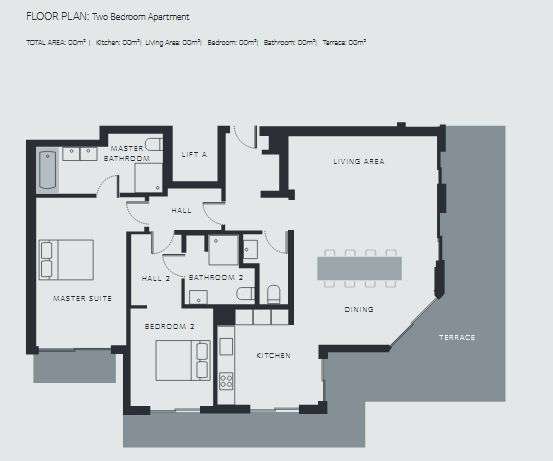 Superb 4 bedroom penthouse apartment situated within walking distance of th