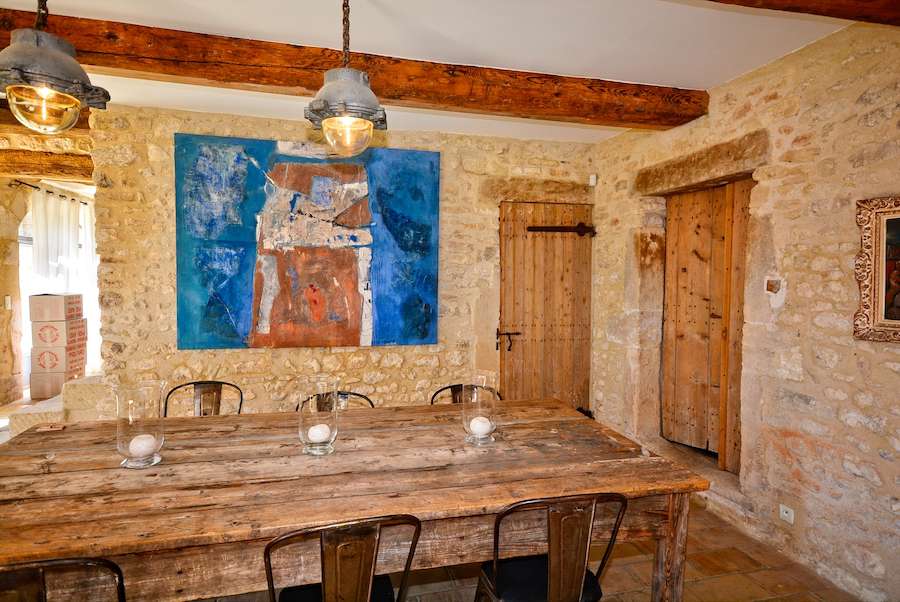 Fabulous Provencal stone farmhouse in the heart of Provencal Drome, less th
