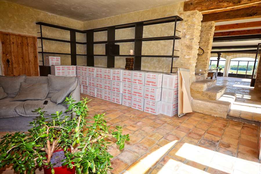 Fabulous Provencal stone farmhouse in the heart of Provencal Drome, less th