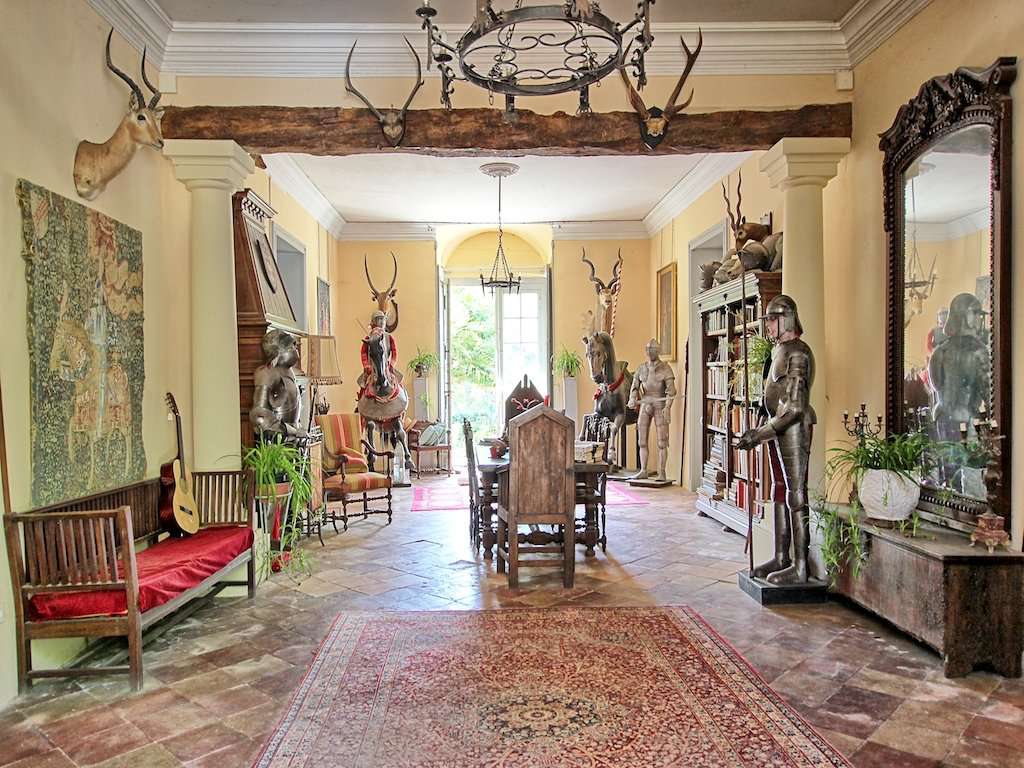 Nestling in over 14 acres of beautiful land is this magnificent South facin