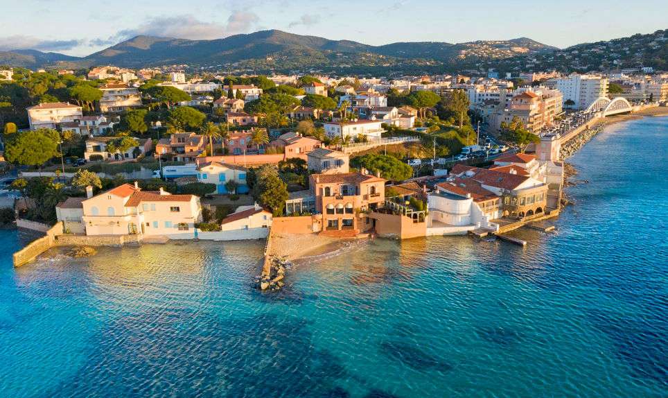 Superb 10 bedroom sea front villa with its own private beach, located in an