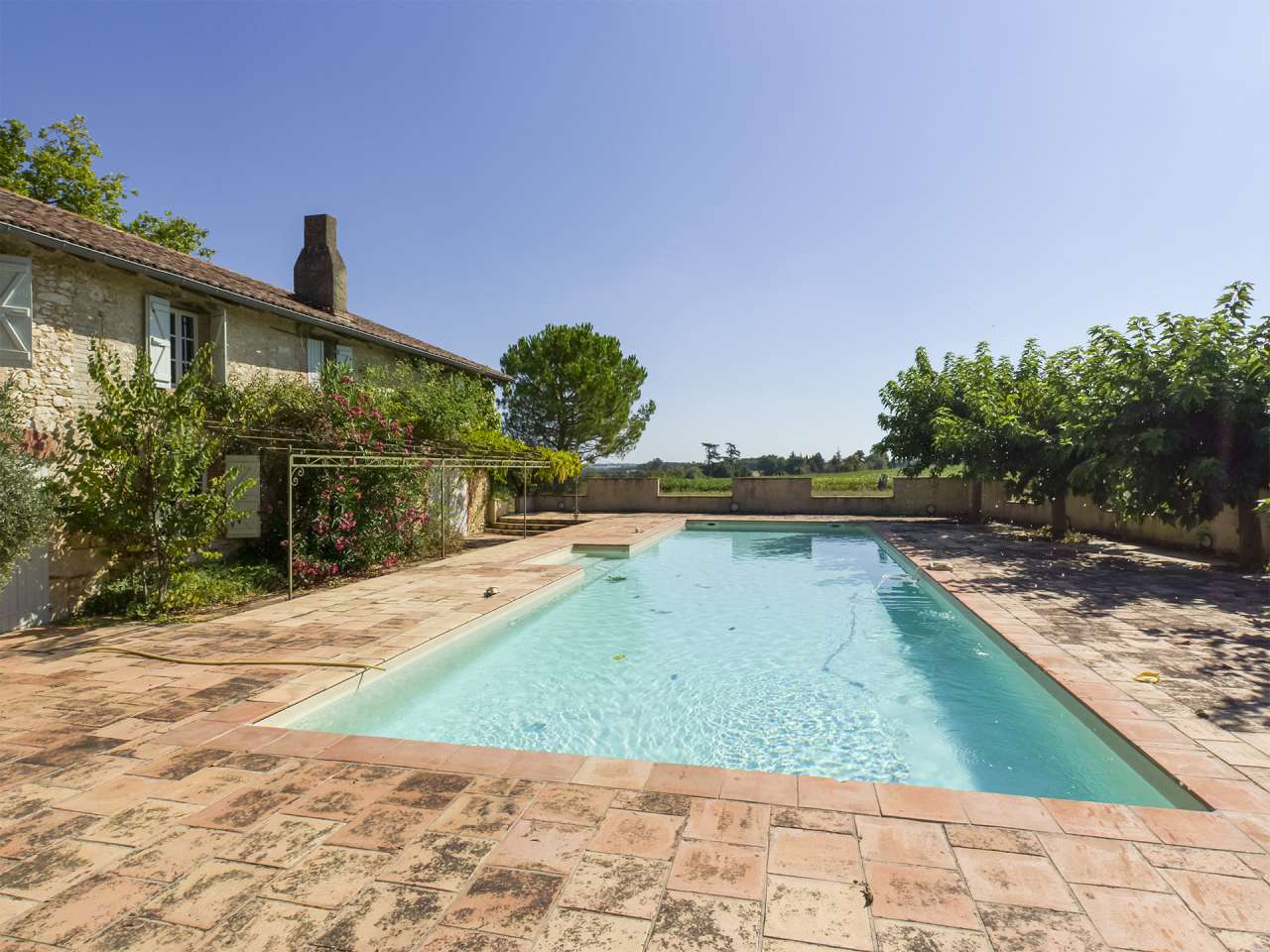 Exceptional 13th century 4 bedroom French Chateau with separate 3 bedroom c