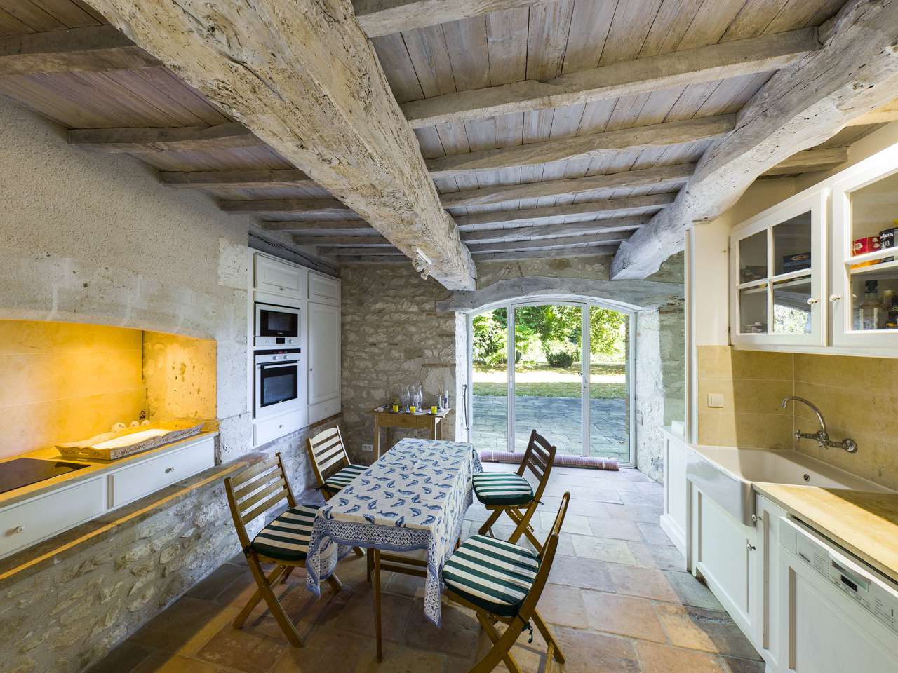 Exceptional 13th century 4 bedroom French Chateau with separate 3 bedroom c