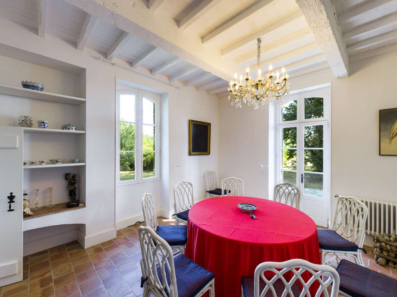 Exceptional 13th century 4 bedroom French Chateau with separate 3 bedroom c