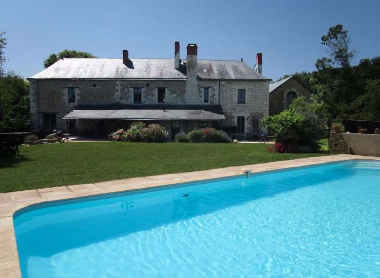 Beautifully restored 4 bedroom former mill with gite, expansive pool and ou