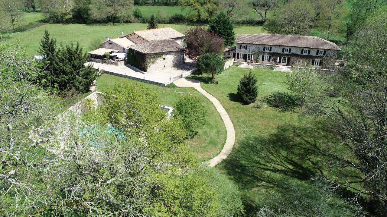 Nestling in nearly 3 acres of glorious land is this beautifully renovated c