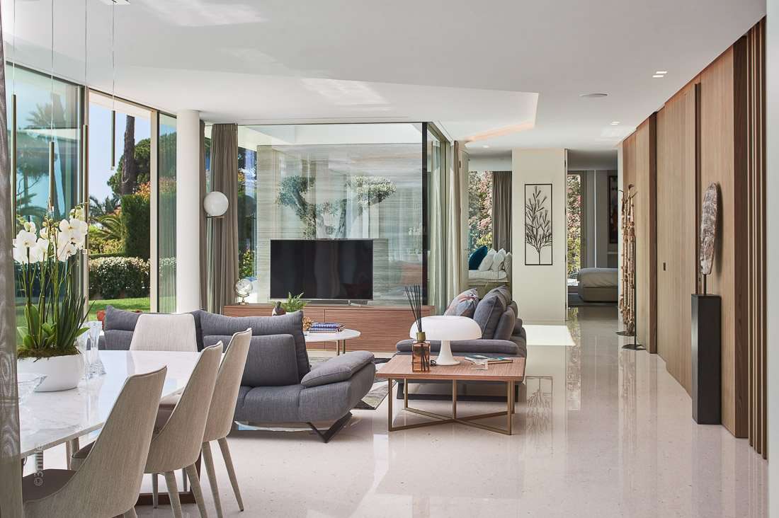 Spectacular modern and luxurious 3 storey, 5 bedroom villa, nestling in hal