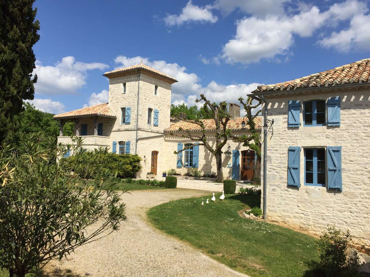 Beautifully restored stone built Chateau, ideally situated in a quiet setti