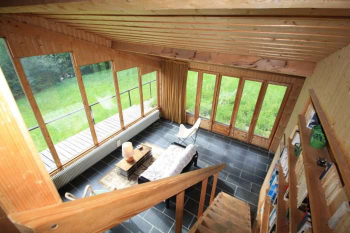 Unique 4 bedroom ski chalet located in a prime and protected setting in Sai