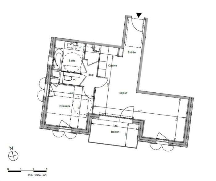 Located in a quiet setting in Saint Gervais les Bains and with the possibil