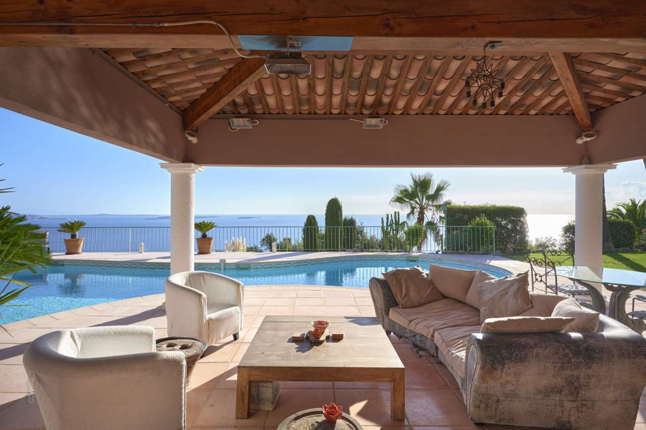 With simply stunning sea views and situated in an elevated setting on the t
