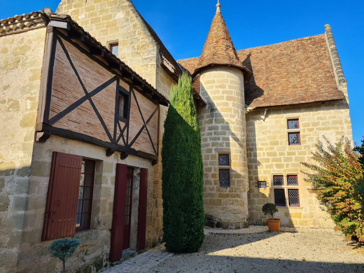 Charming stone built chateau, which has been beautifully and totally renova