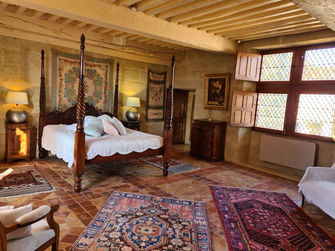 Charming stone built chateau, which has been beautifully and totally renova