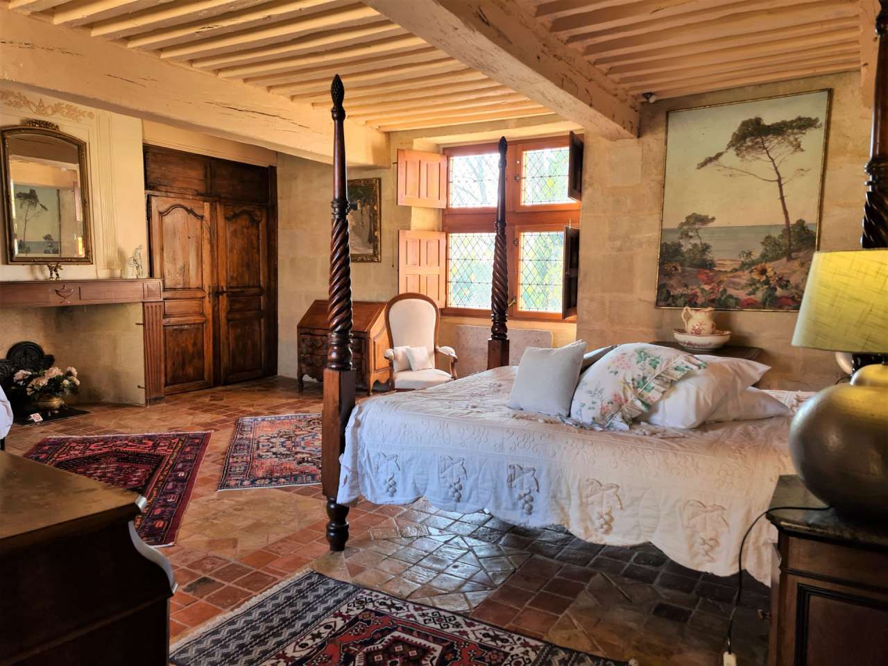 Charming stone built chateau, which has been beautifully and totally renova