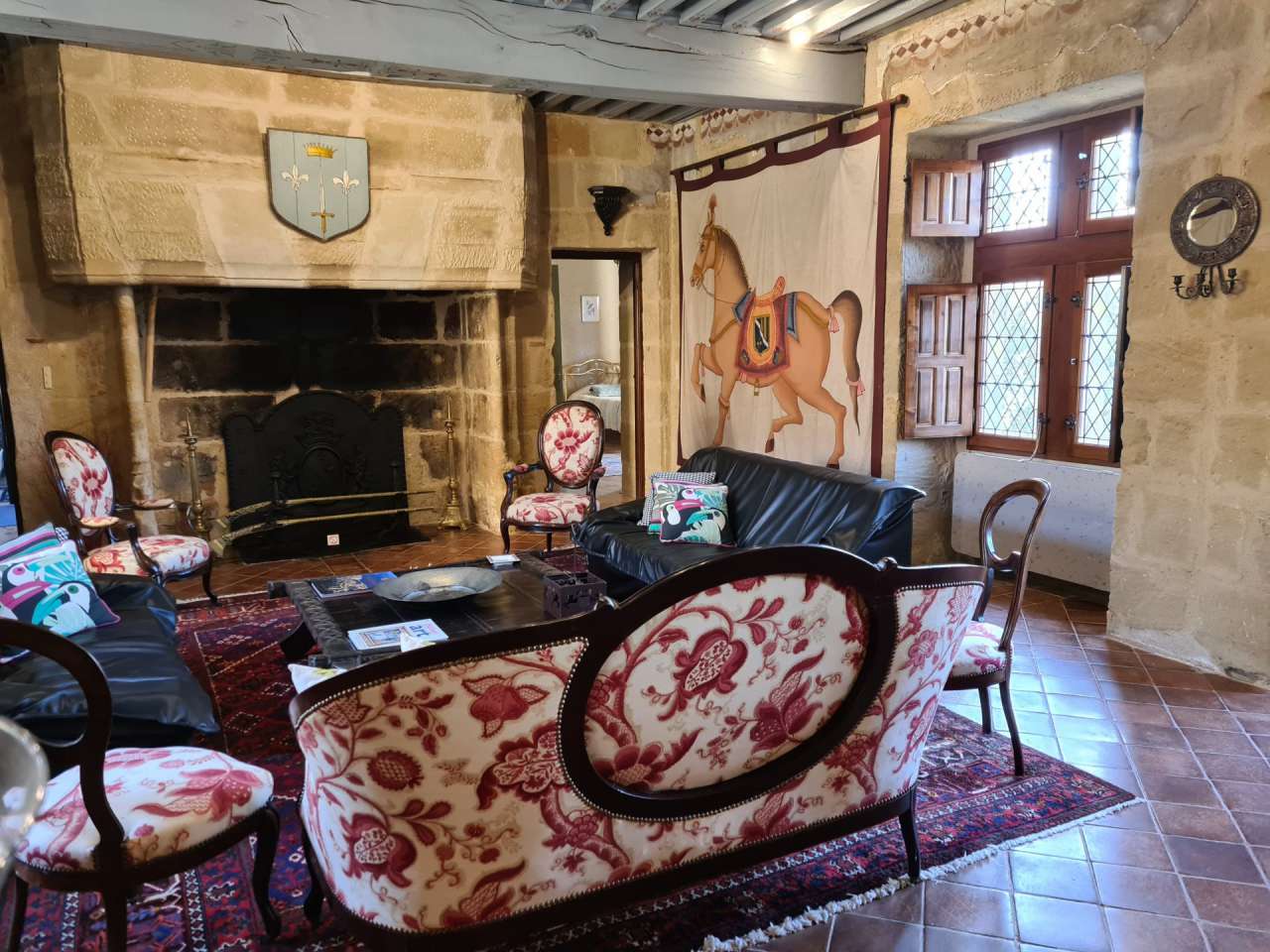 Charming stone built chateau, which has been beautifully and totally renova