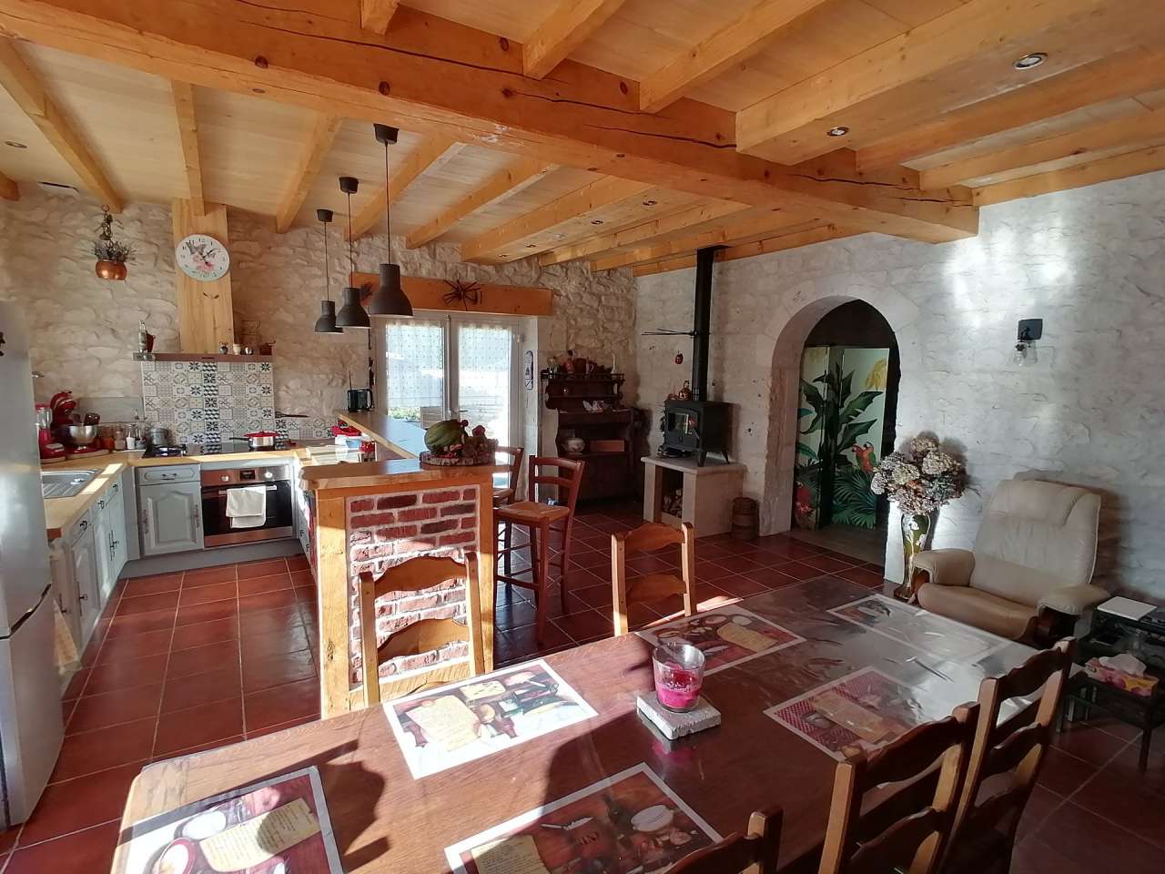 Beautifully and completely restored former Quercy farmhouse and gites, idea