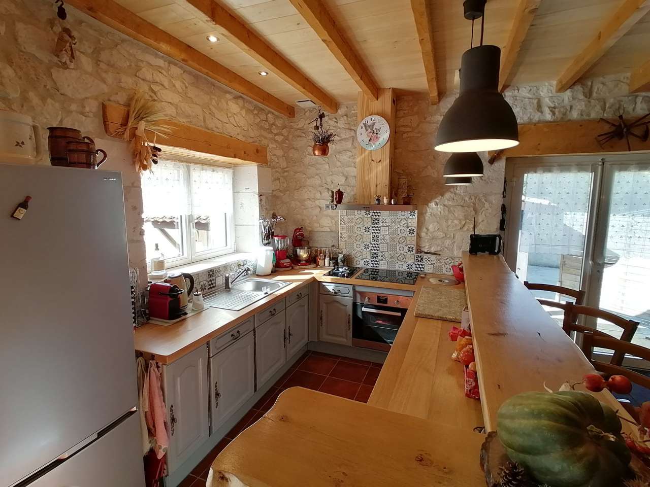 Beautifully and completely restored former Quercy farmhouse and gites, idea