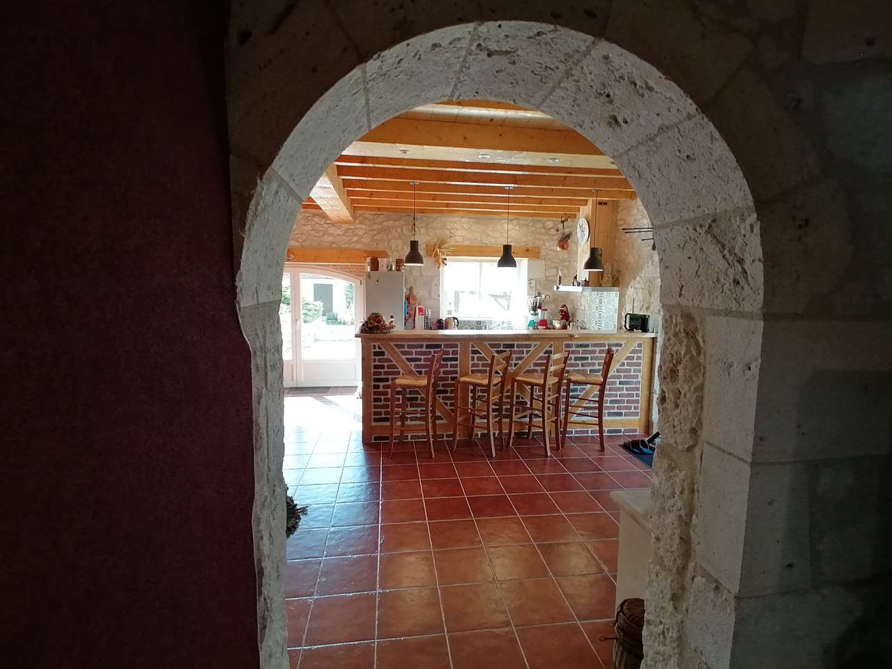 Beautifully and completely restored former Quercy farmhouse and gites, idea