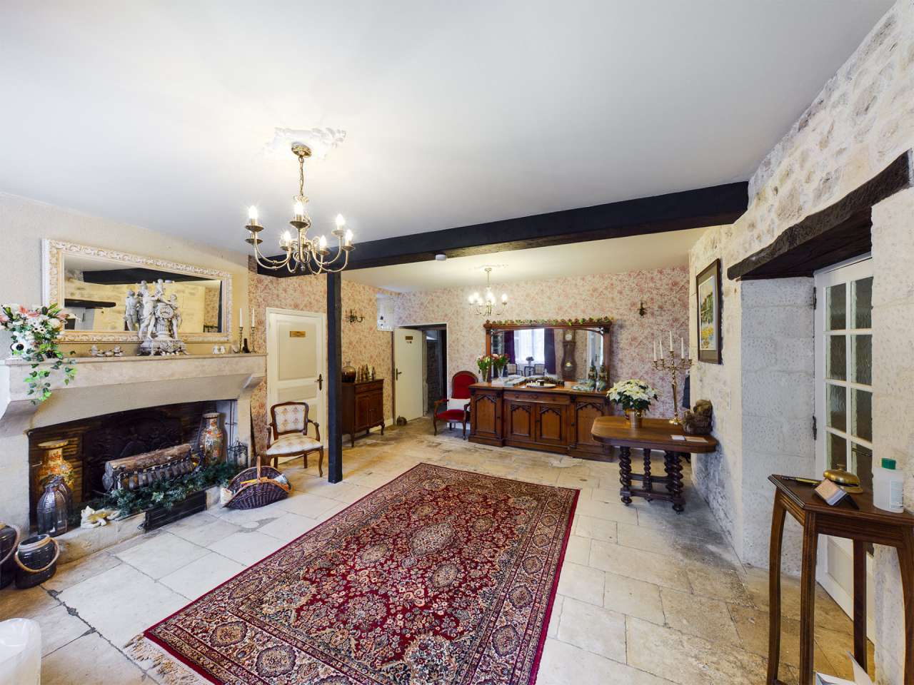 Rare opportunity to acquire a magical, fully restored 5 bedroom French Chat