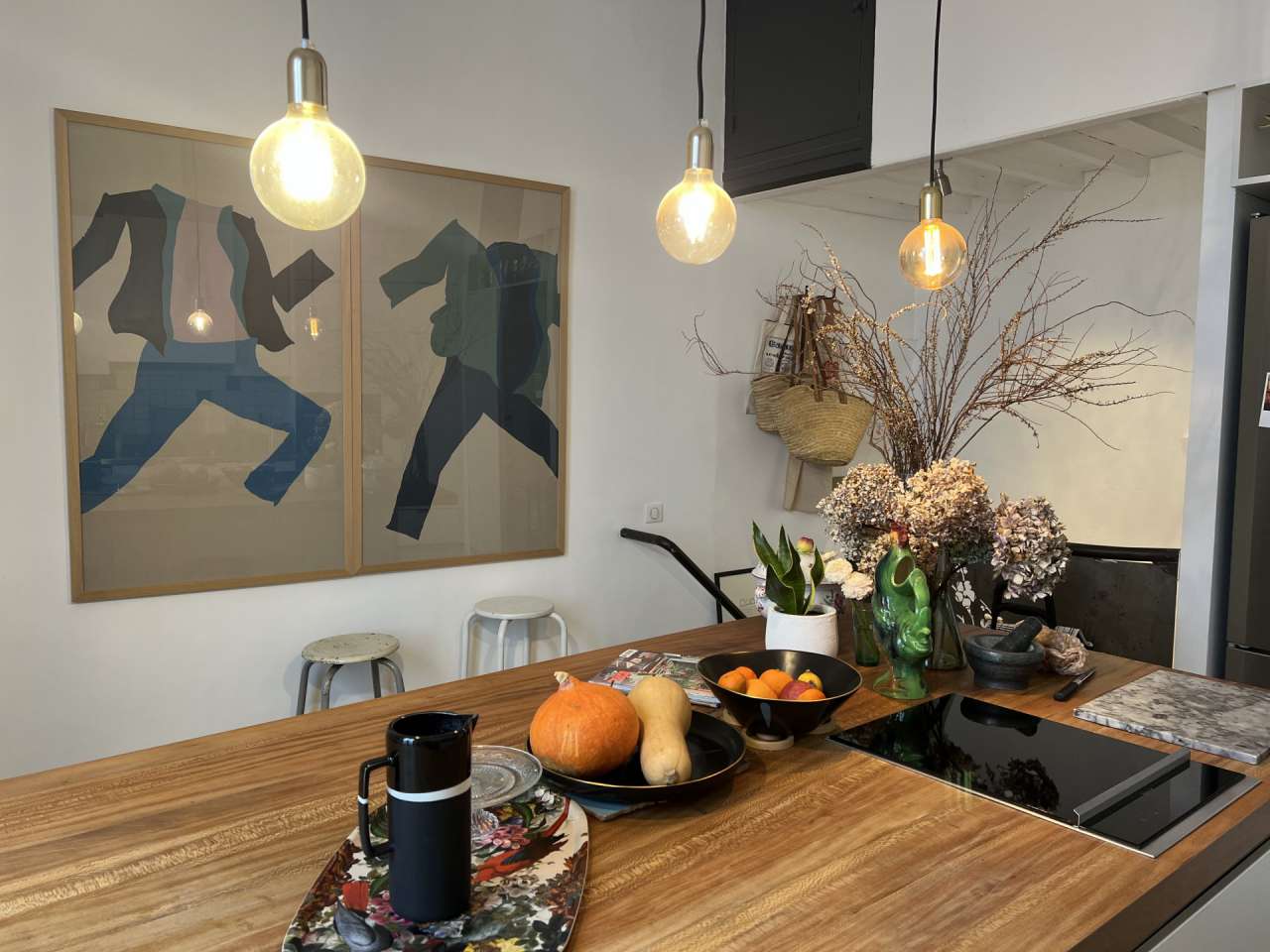 Superb and spacious duplex apartment with terrace, patio, summer kitchen an