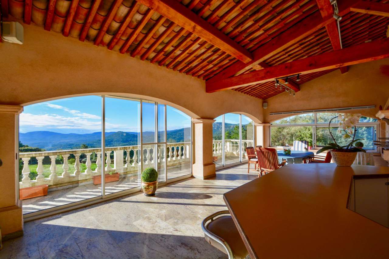 Nestling in over 5.5 acres of glorious landscaped gardens with expansive po